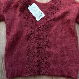 NTW Sezane Astride Jumper Rosewood